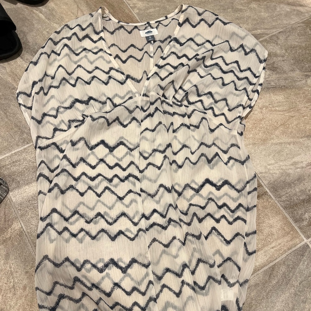 Pool cover up dress
